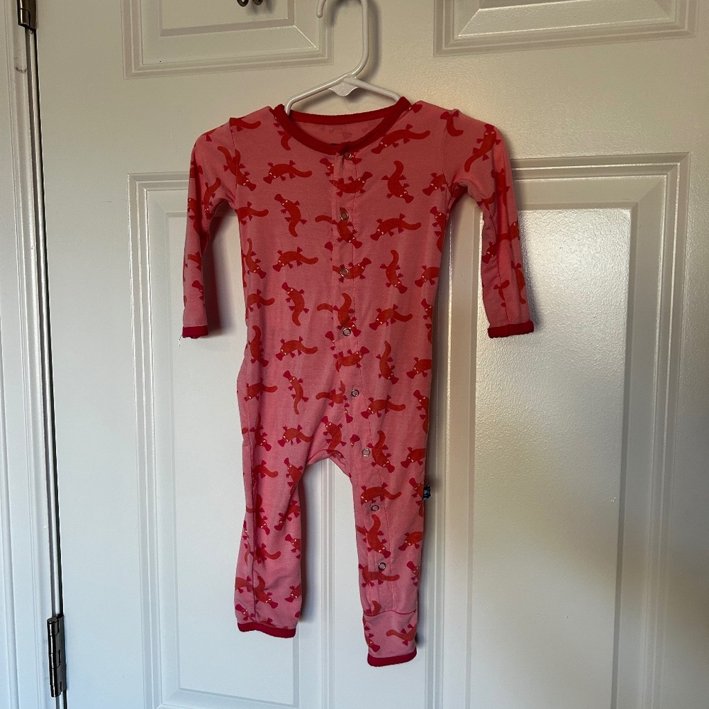 KicKee Pants Sleep Coveralls with Snaps